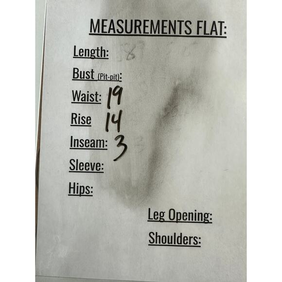 Calia Shorts Women XXL Purple High Rise 3.5" Inseam Elastic Waist Relaxed - Picture 5 of 6